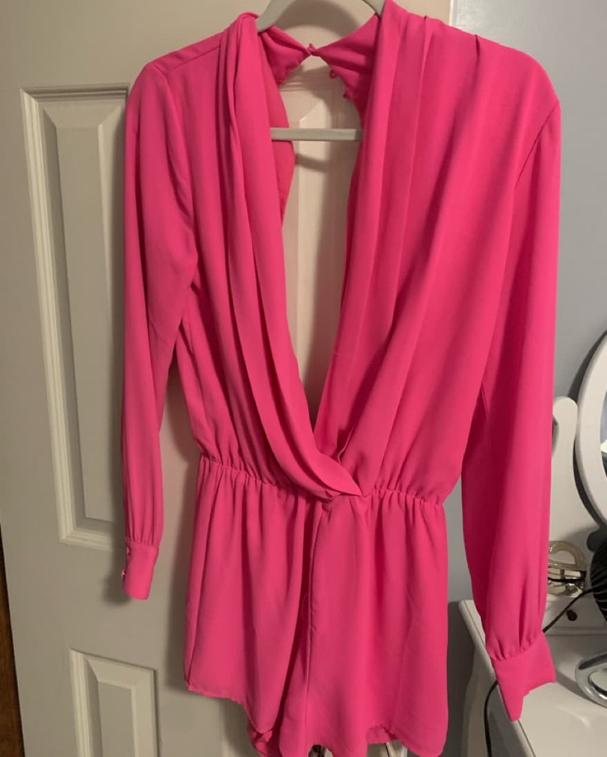 Pink Revolve Romper - Image 1
