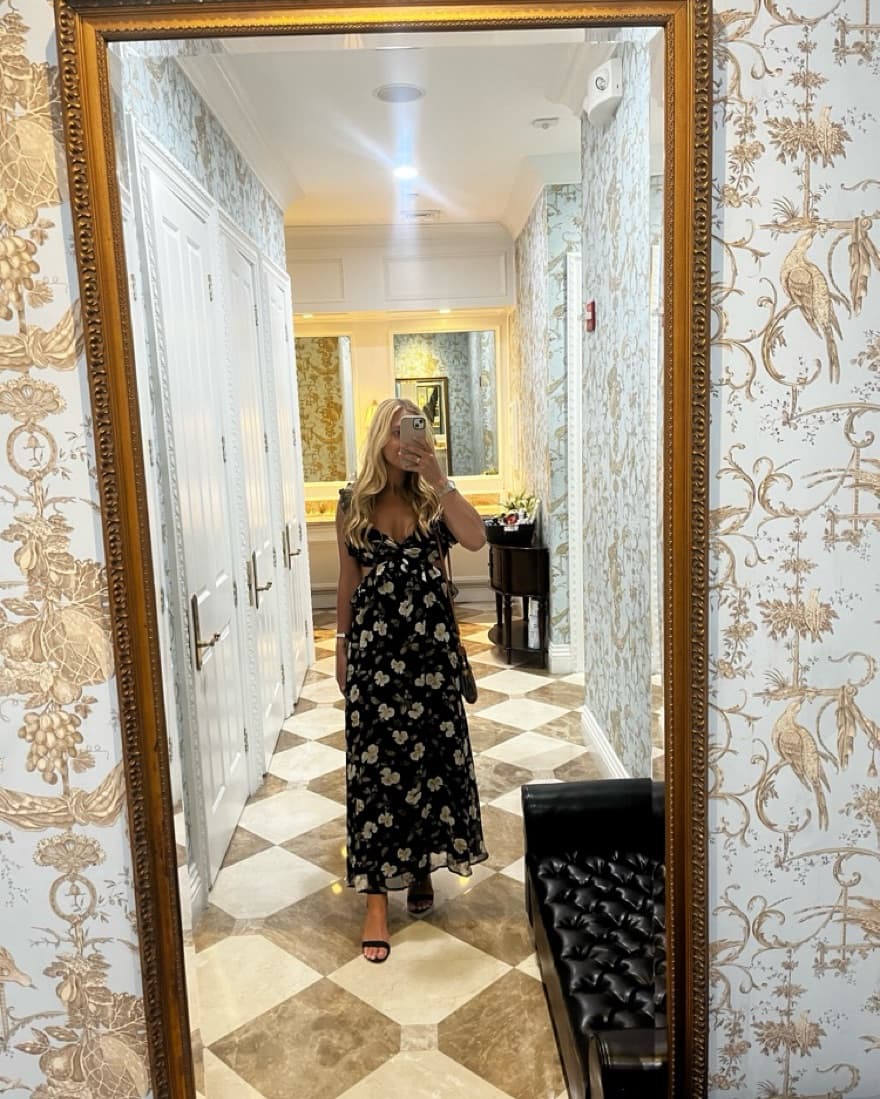 Floral Maxi Dress - Image 3