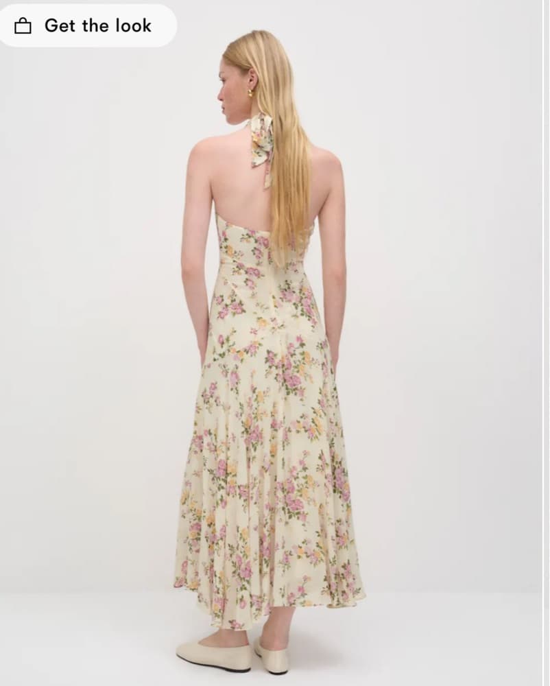 Reformation Briony Dress Floral - Image 4