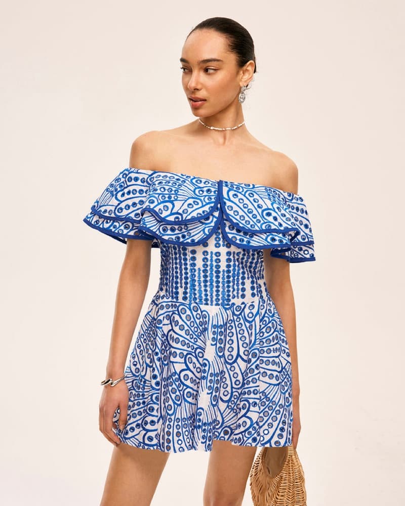 Kourt Mecca Geo Print Mini Dress  - Image 2