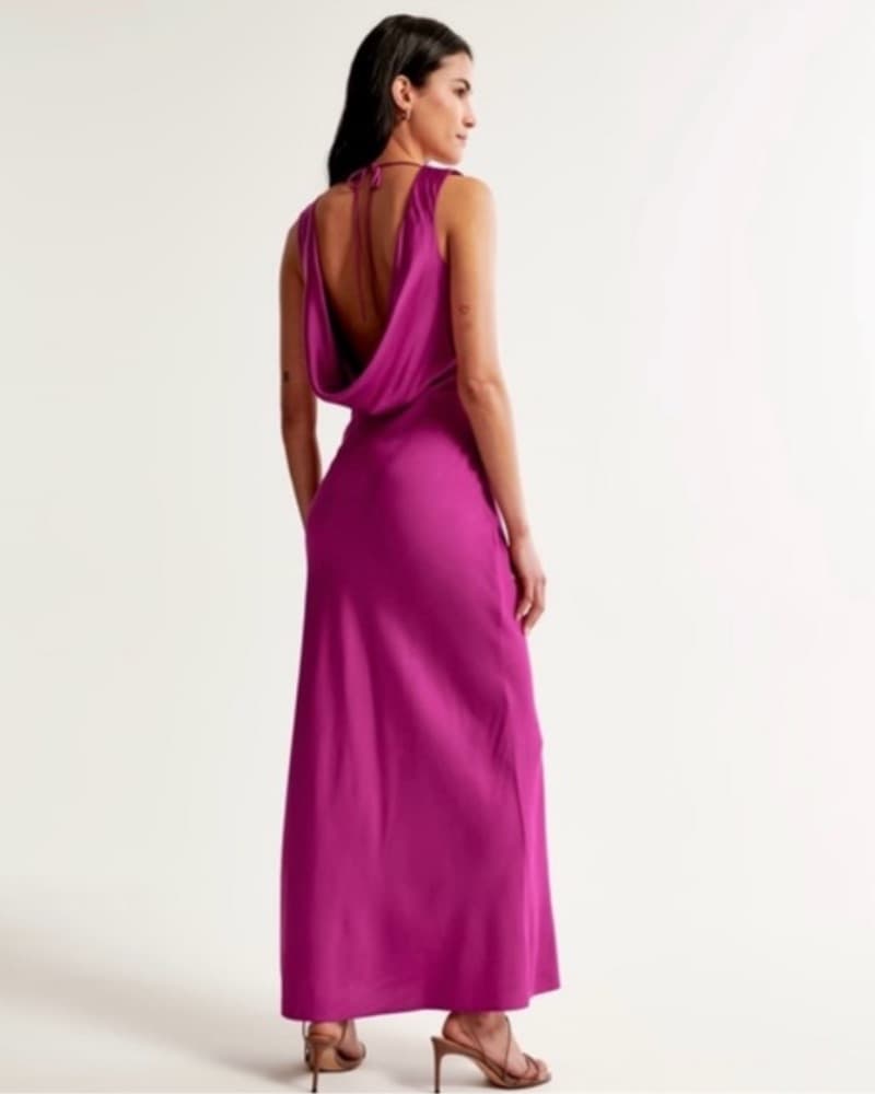 Abercombie Pink Maxi Dress - Image 3