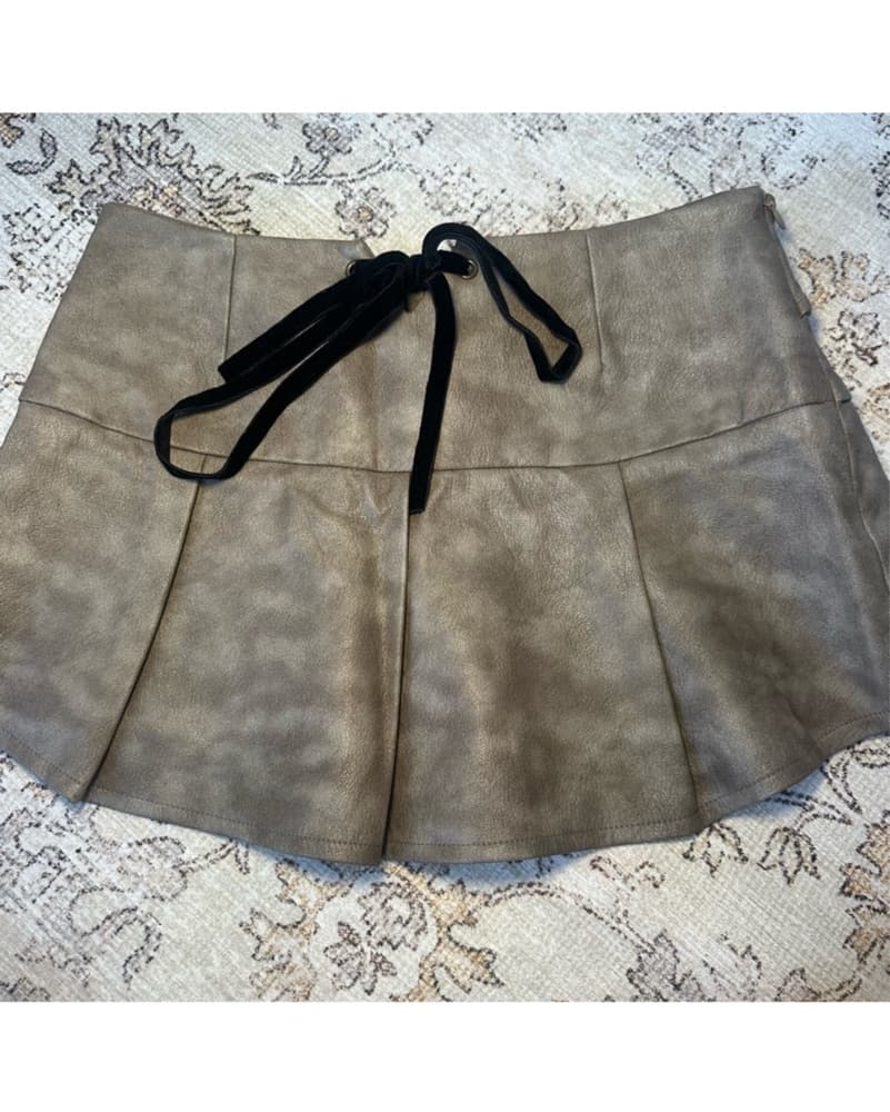 Zemeta Attic Box Tie Micro Skirt  - Image 3