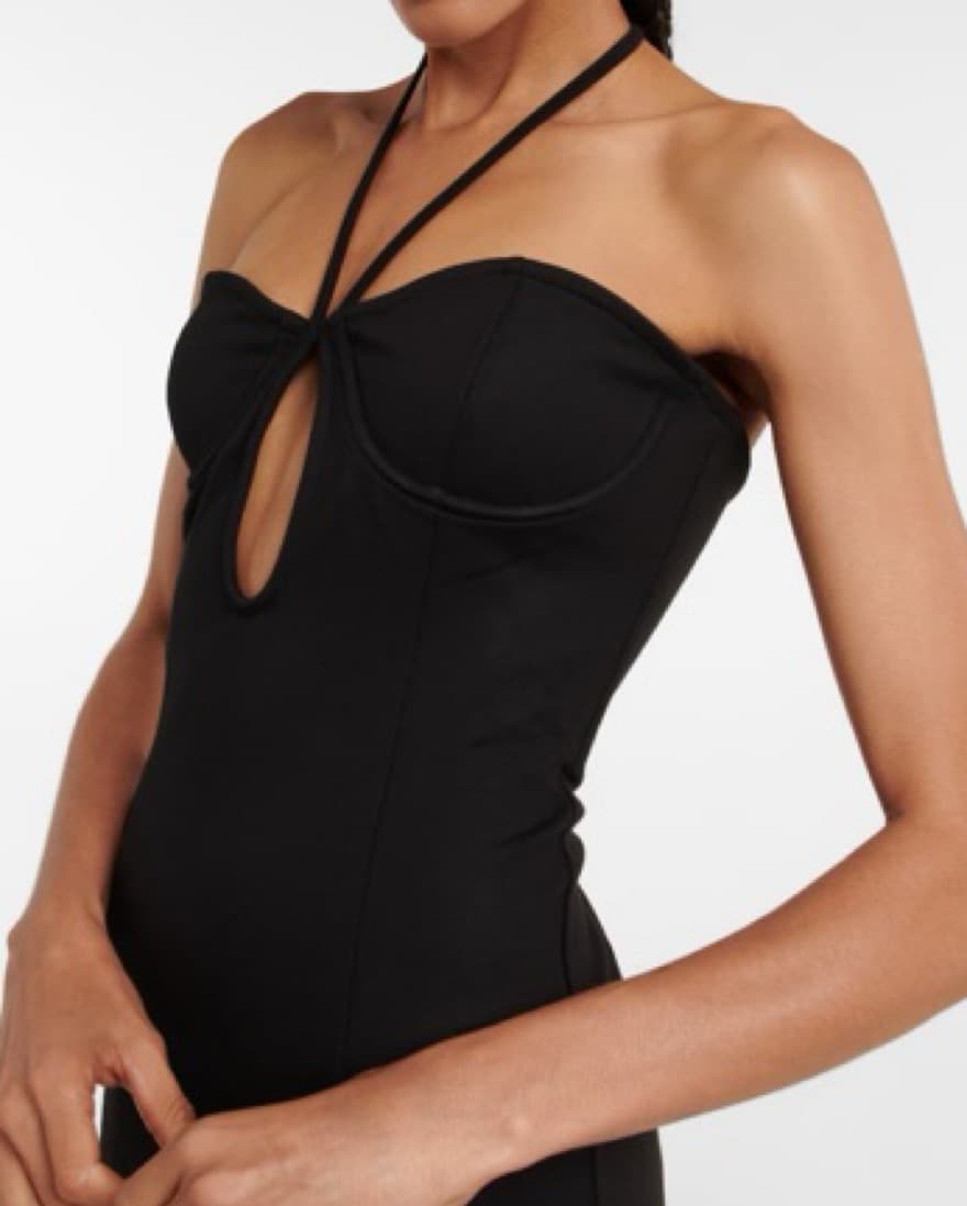 Staud Bardot Dress - Image 3