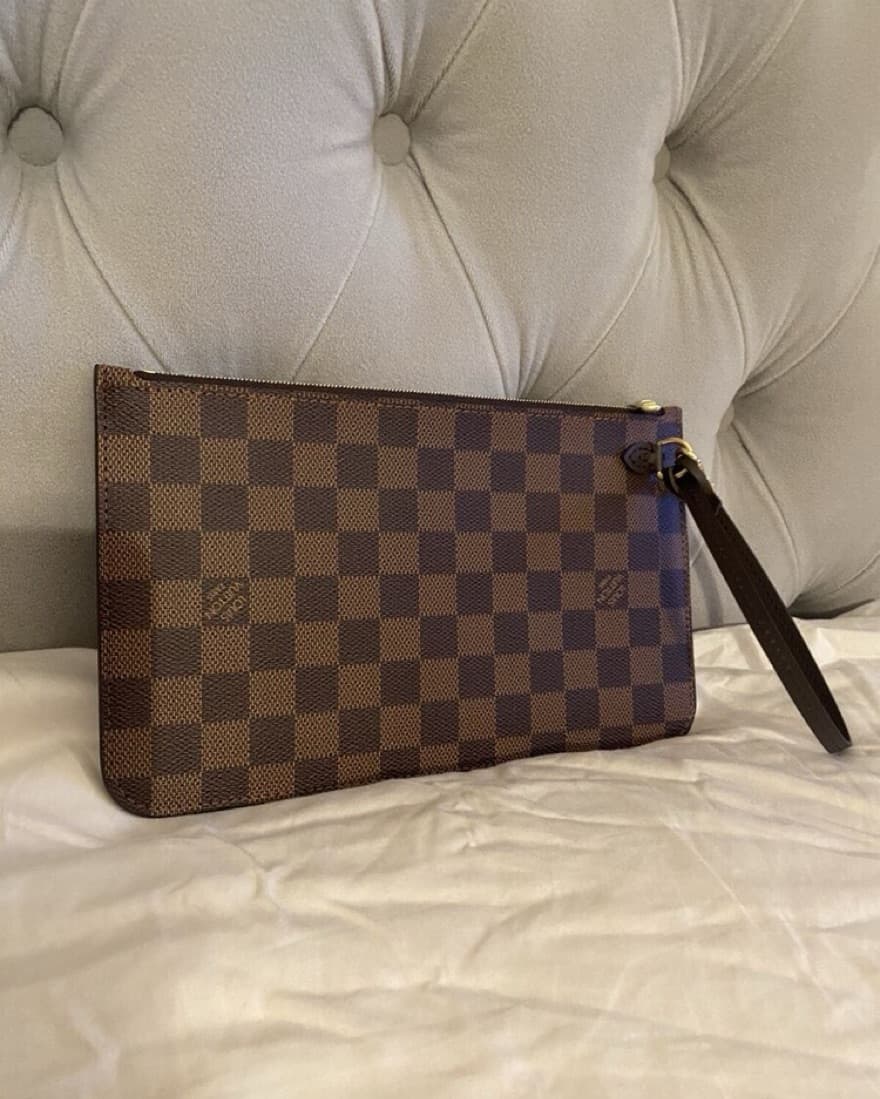 Louis Vuitton Neverfull Clutch Pouch - Image 3