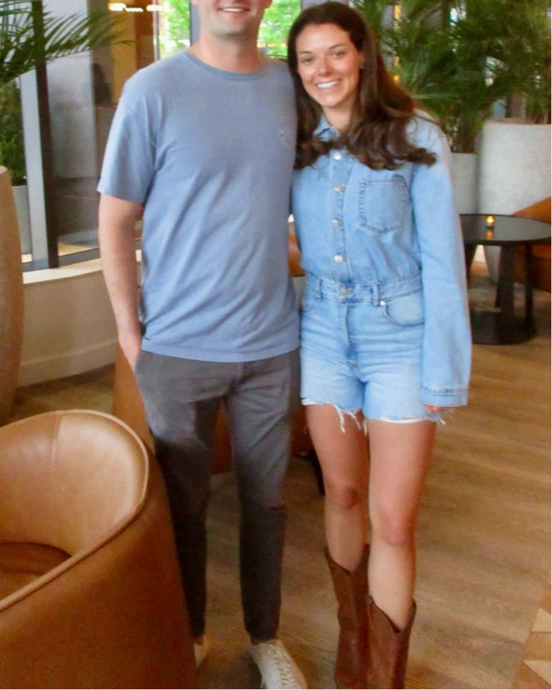 Denim Romper - Image 2