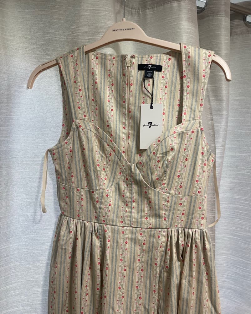 7 For 4 All Mankind Floral Dress - Image 2