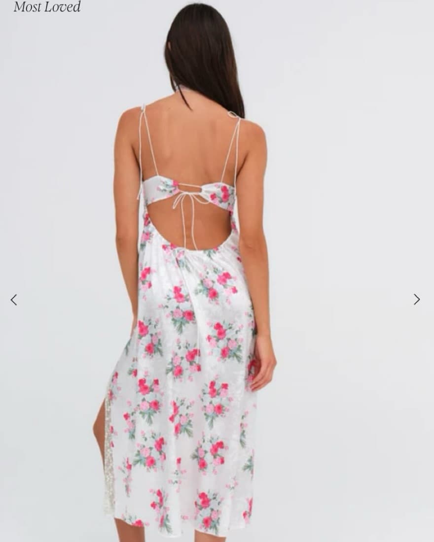For Love And Lemons Midi Slip - Image 2