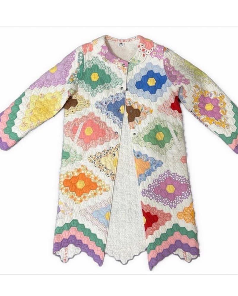 Custom Quilt Coat  - Image 1