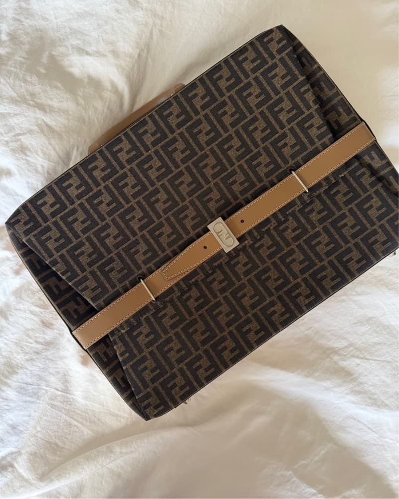 Fendi Monogram Briefcase Tote - Image 1