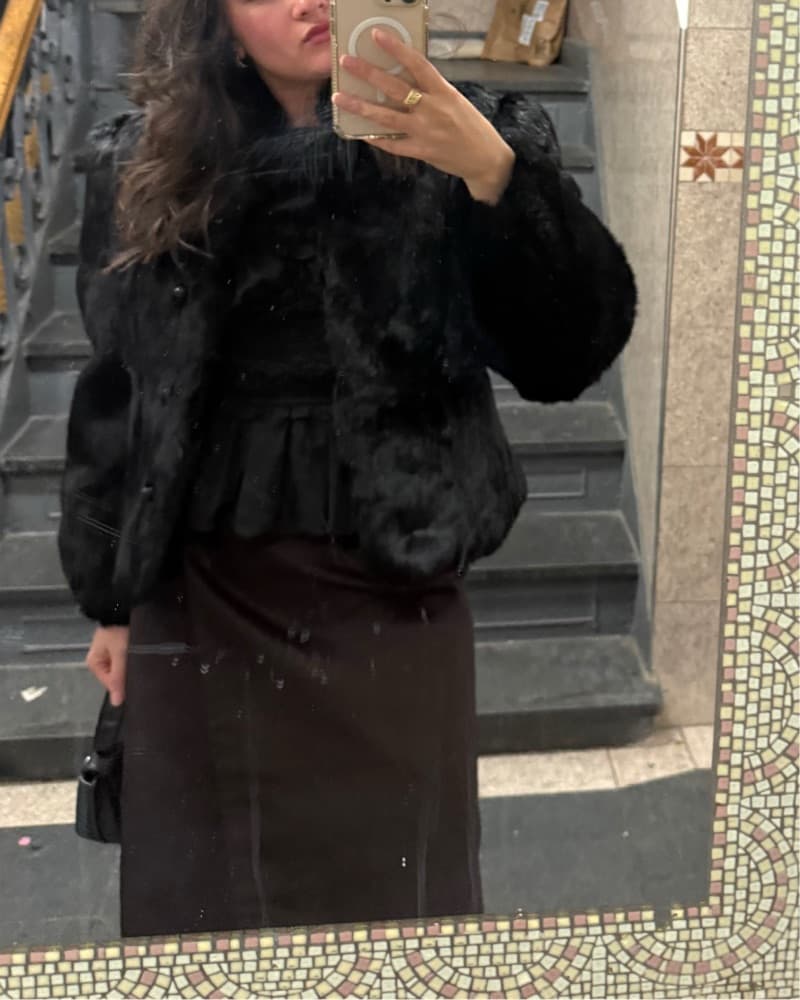 Vintage Fur Jacket - Image 1