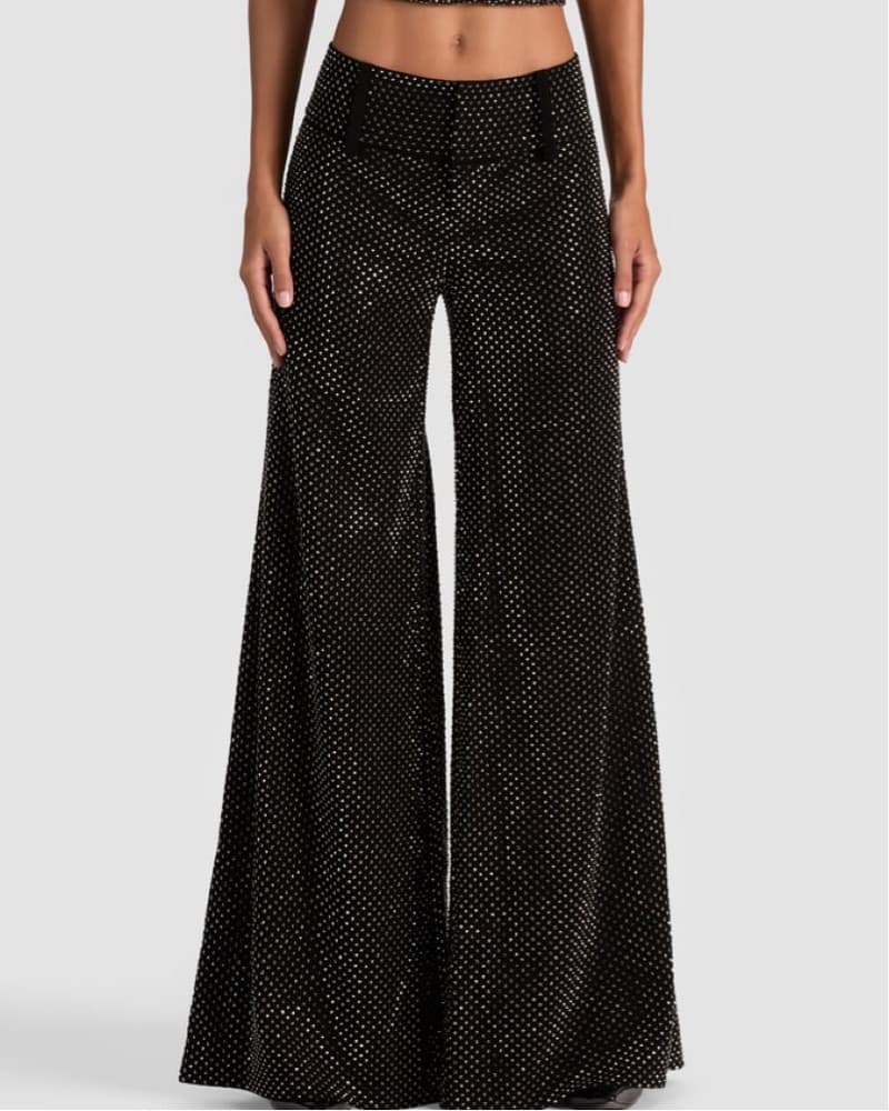 Alice + Olivia Embellished Pants - Image 1