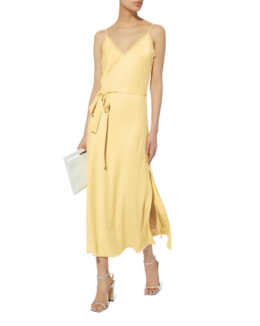 Frame Satin Tie Slip Dress  - Image 4