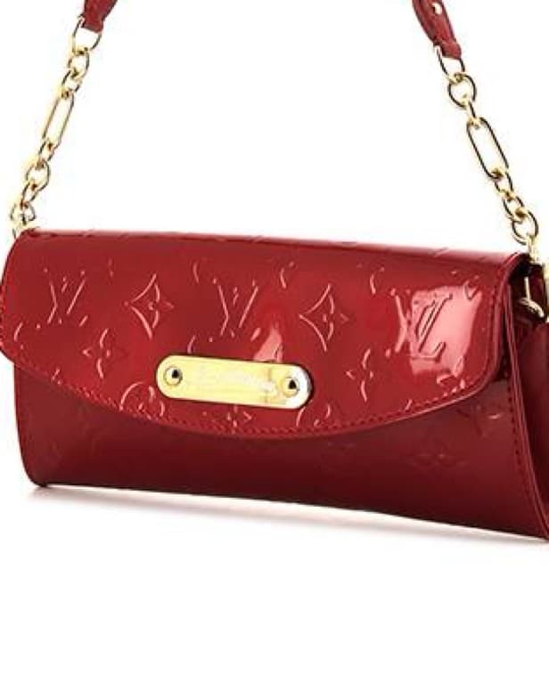 Red Louis Vuitton Clutch - Image 1
