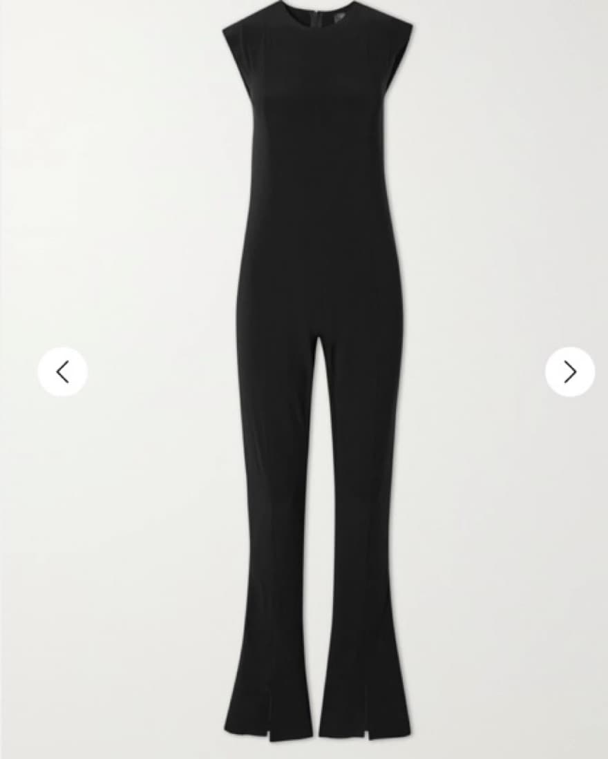 Norma Kamali Black Jumpsuit - Image 1
