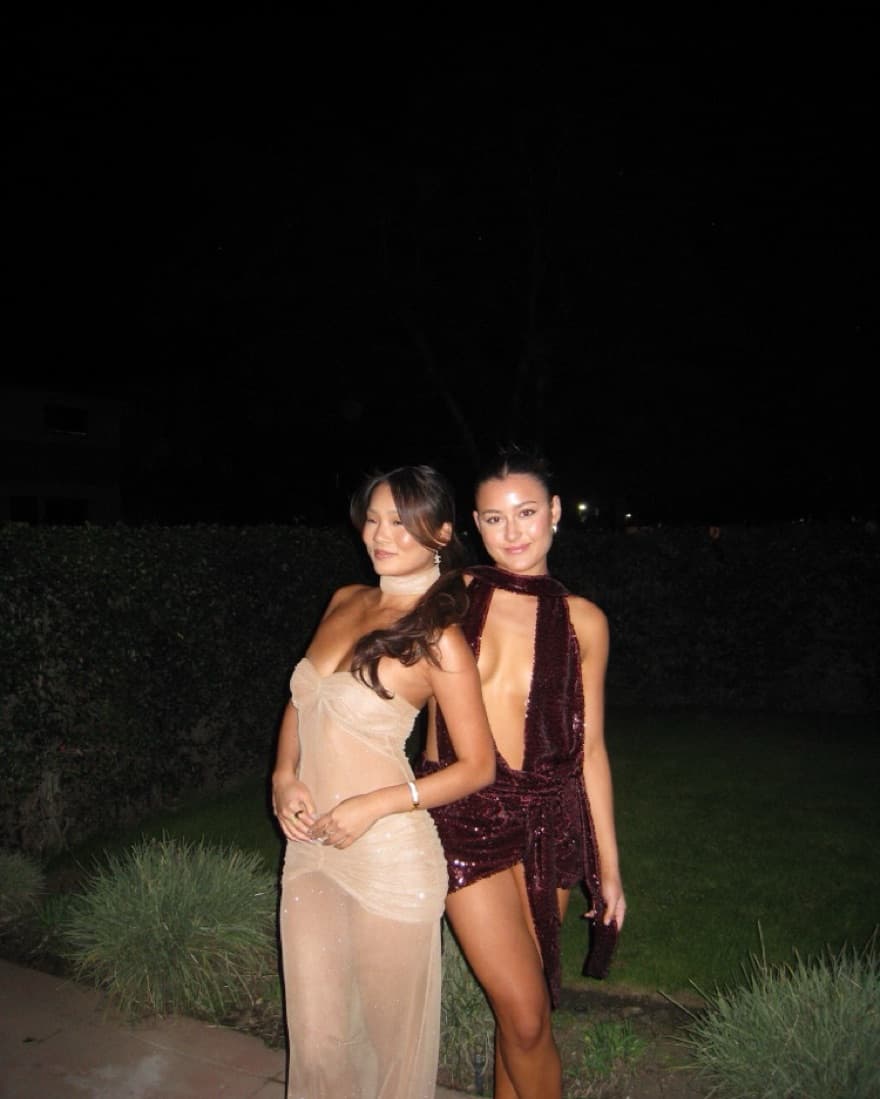 Jaded london Sparkly Scarf Dress - Image 2
