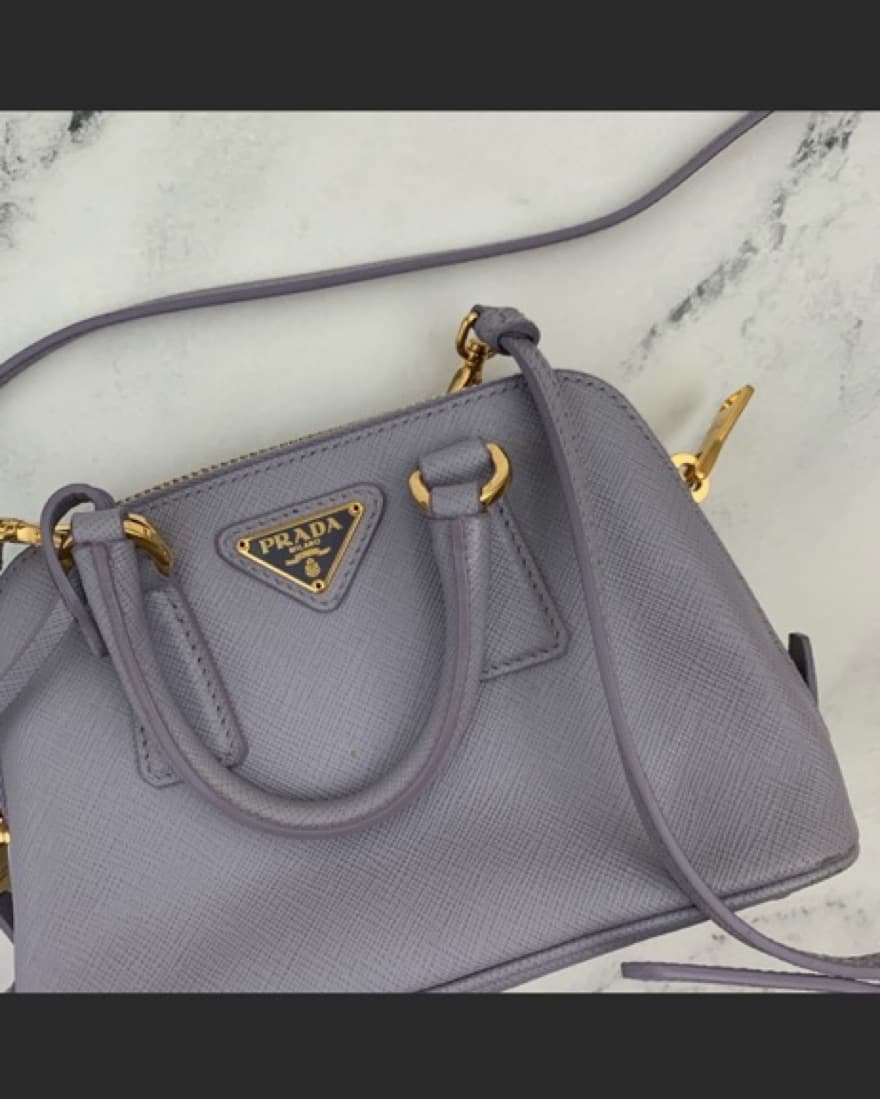 Prada Mini Purple Bag - Image 2