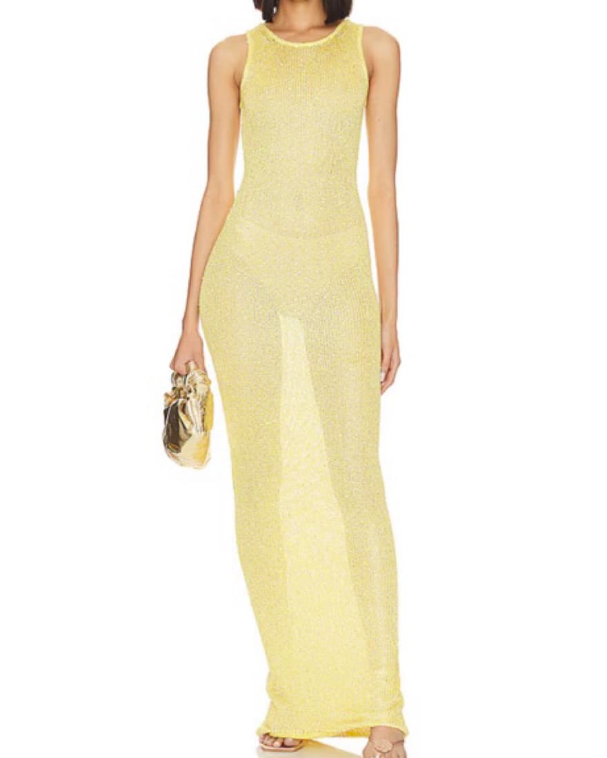 Asta Resort yellow Dress - Image 3