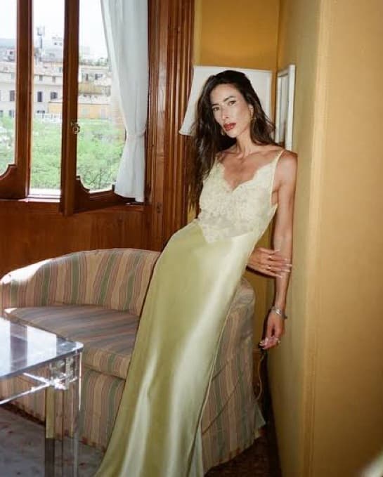 Delfi Polina Butter Yellow Dress  - Image 1