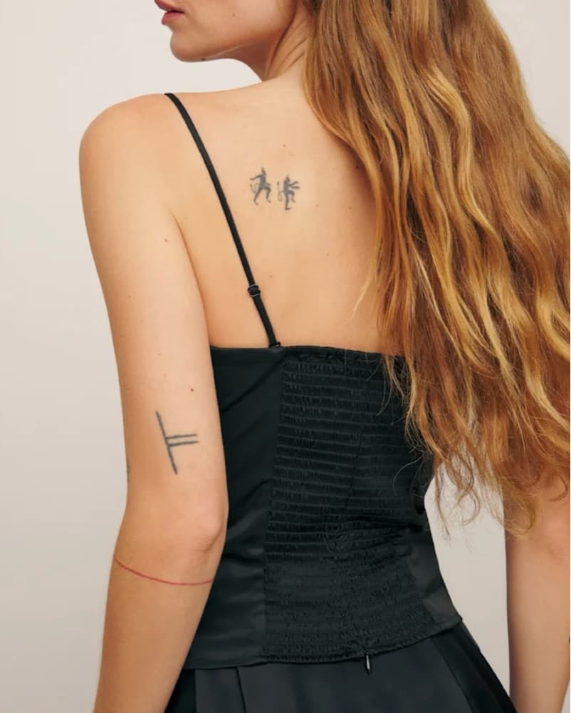 Natalie Satin Top - Image 3