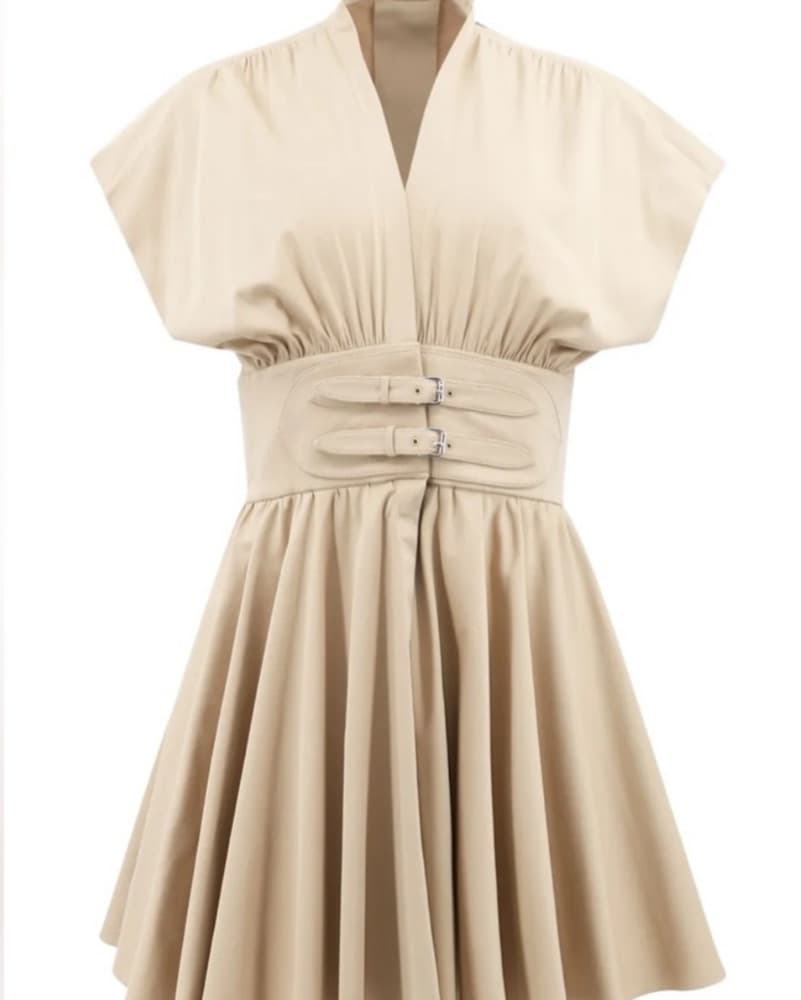 Alexis Tan Dress - Image 2