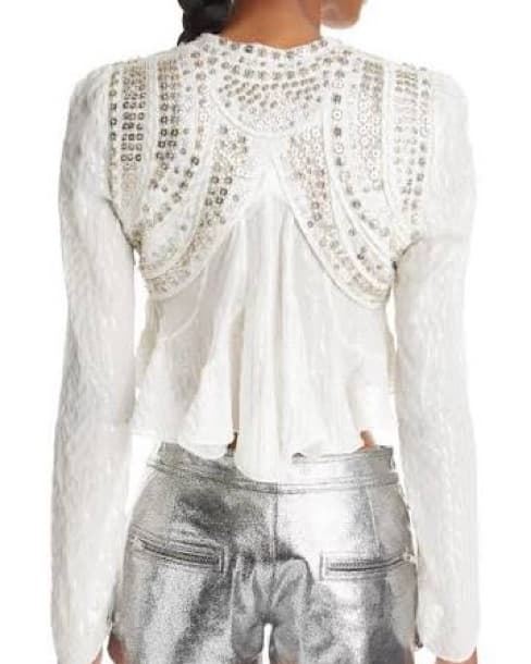 Isabel Marant Embellished Top/Jacket - Image 5