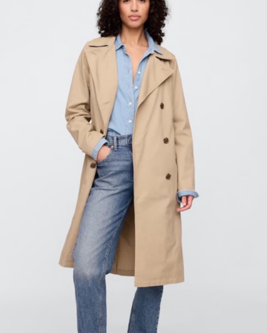 Effortless Chic Trench Coat - Image 3