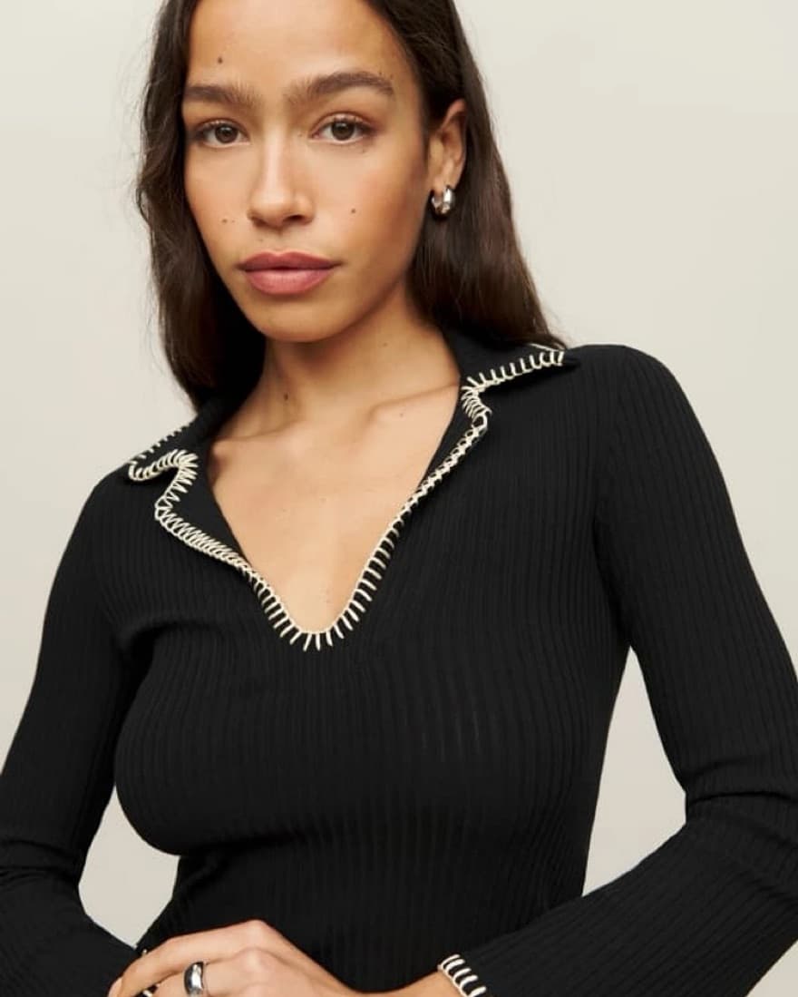 Reformation Nolen Knit Top - Image 2