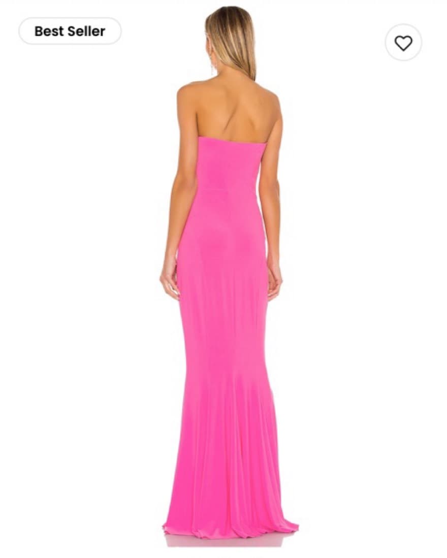 Strapless Fishtail Gown - Image 3