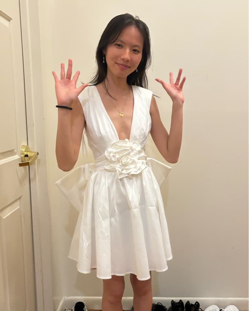 For Love And Lemons Rose Mini Dress  - Image 6