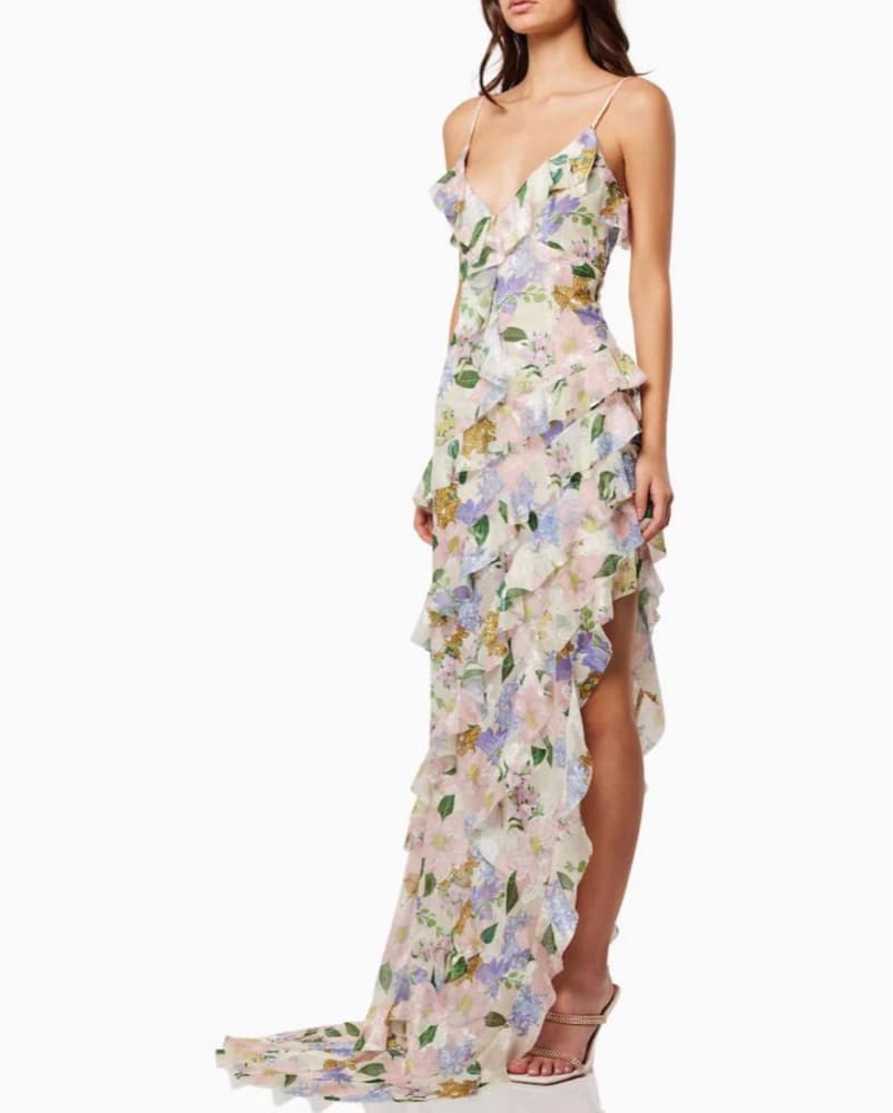 ELIATT Ruffle Flower Dress - Image 2