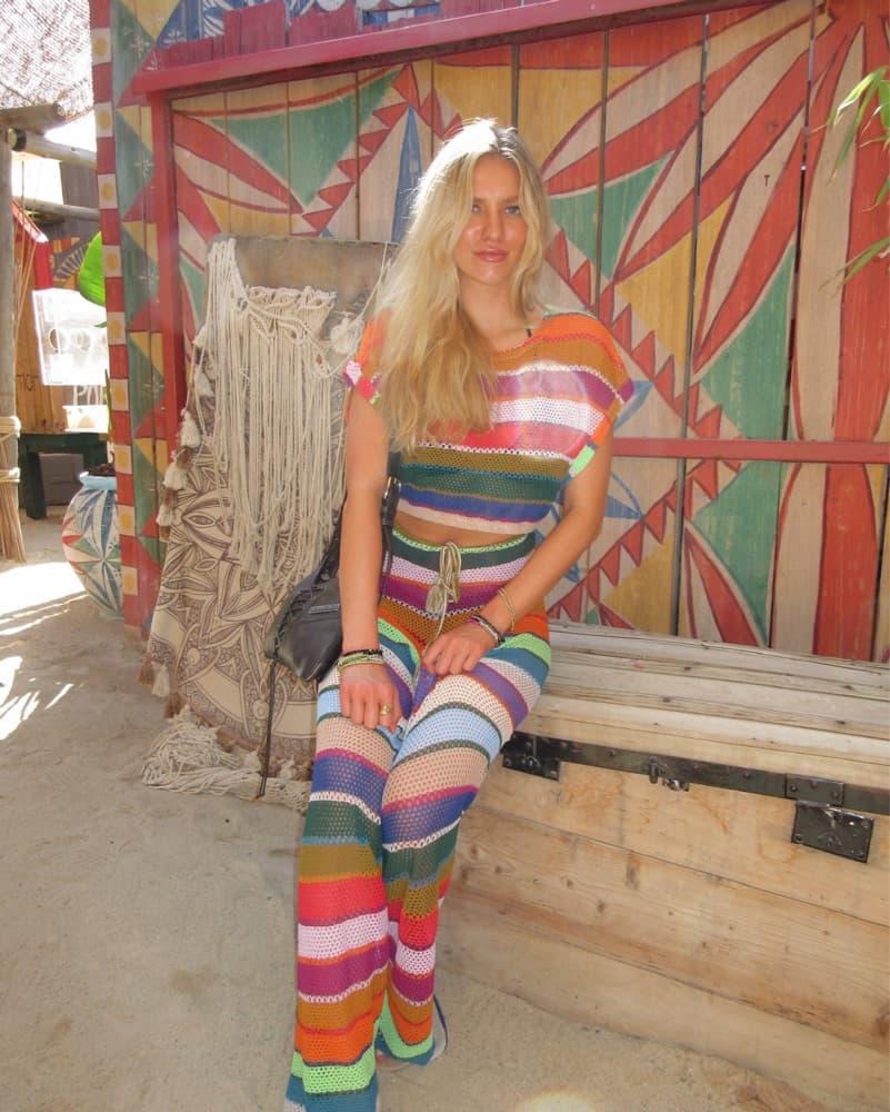 PQ Knit Striped Set - Image 4