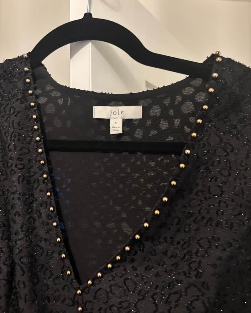 Stunning Shimmery Black Dress - Image 3