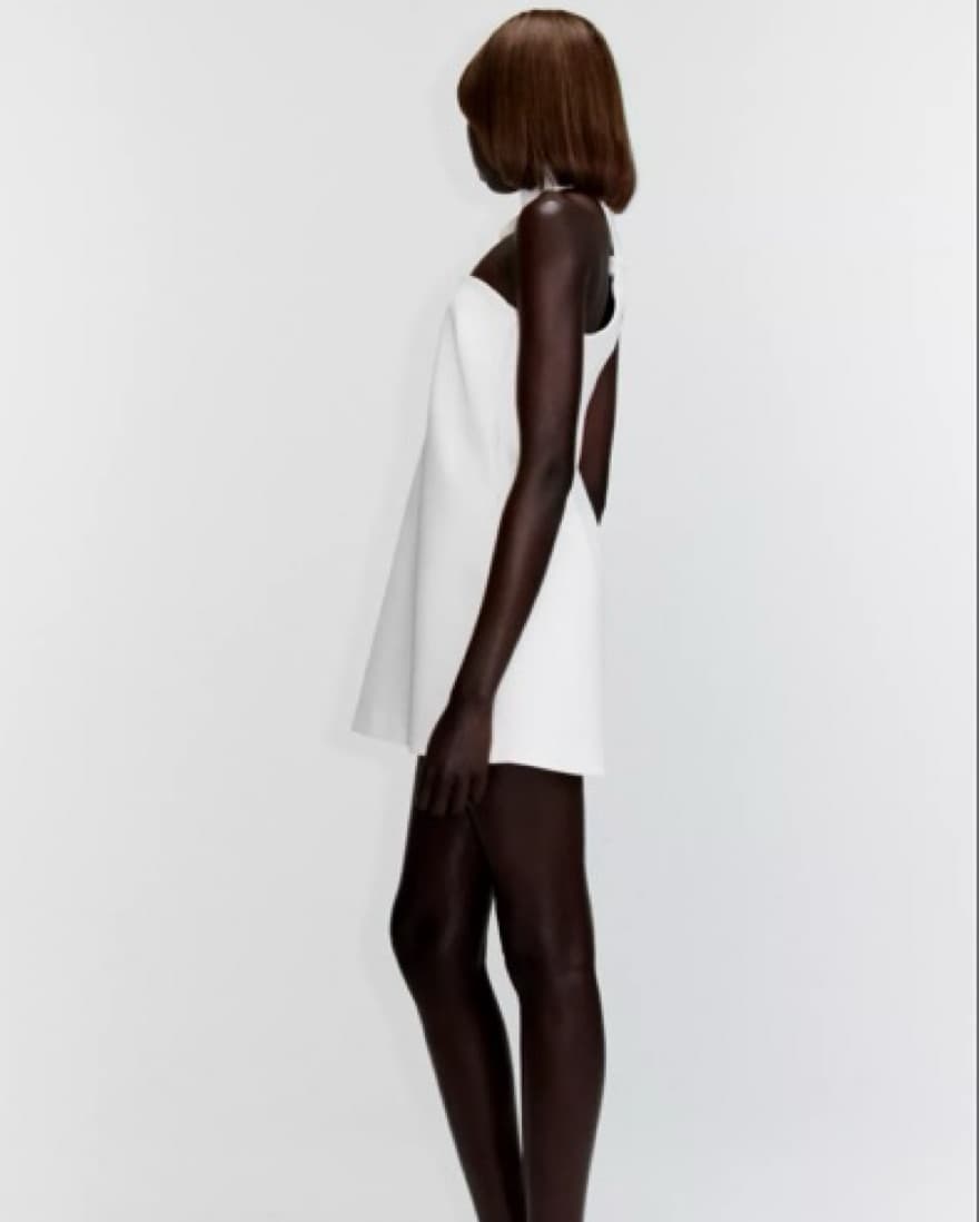Zara Choker Mini Dress - Image 2