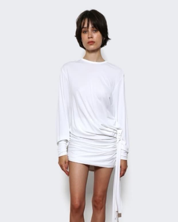 Christopher Esber Side Cowl Drape Dress  - Image 1