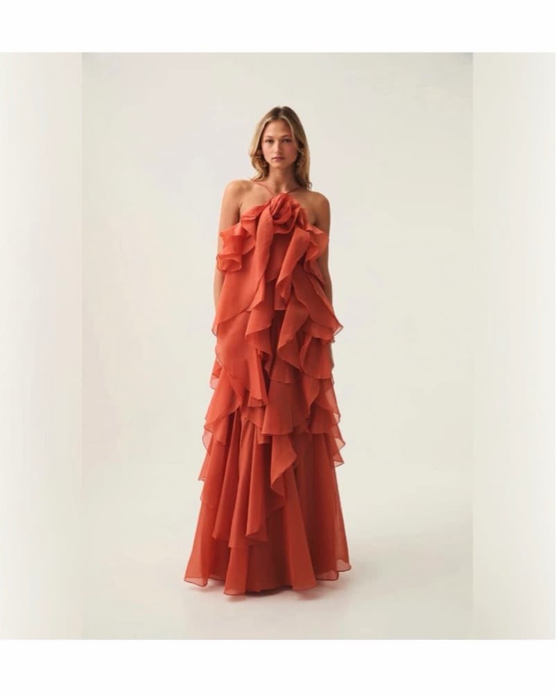 AJE “pandorea” In Clay/coral Color - Image 1