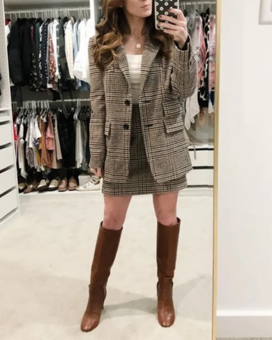 Thakoon wool Plaid Mini  - Image 2