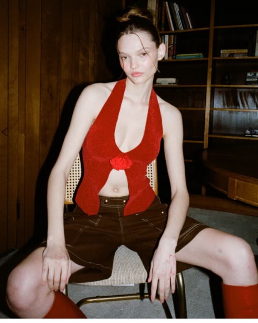 With Jean Rose Top - Image 1