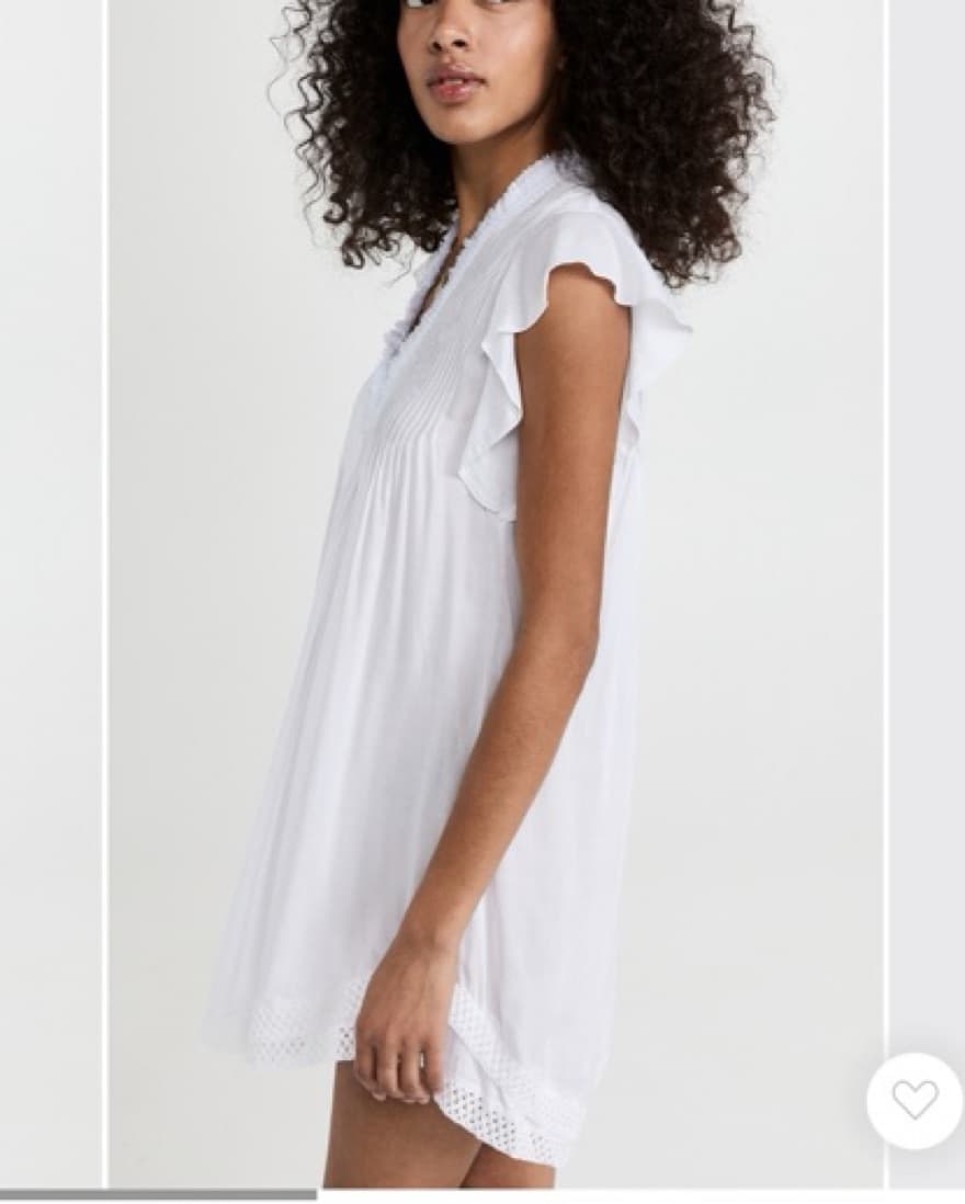 Poupette White Sasha Dress - Image 3