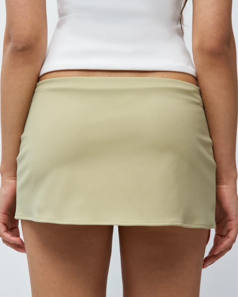 Guizio Micro Mini Stretch Skirt - Image 1