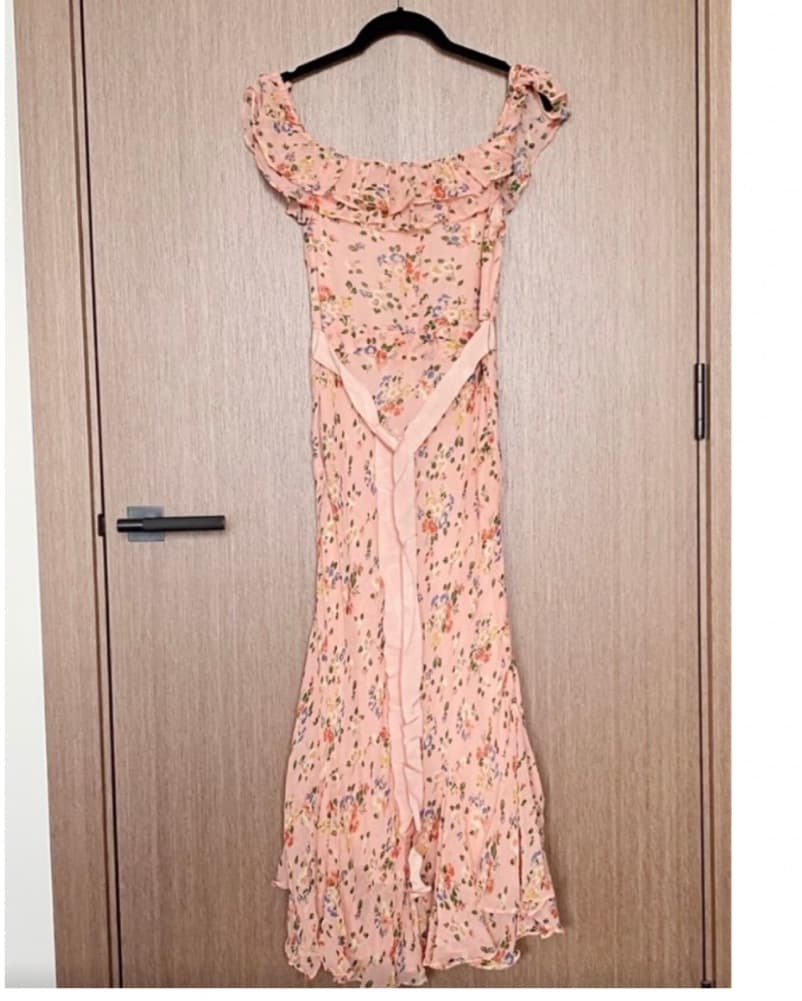 Loveshackfancy 100% Silk Pink Dress - Image 1