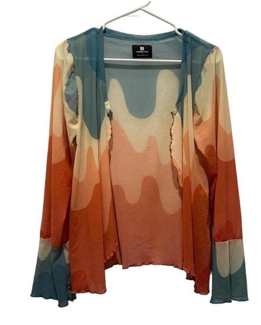 Standard Issue Multicolor Abstract Cardigan - Image 1