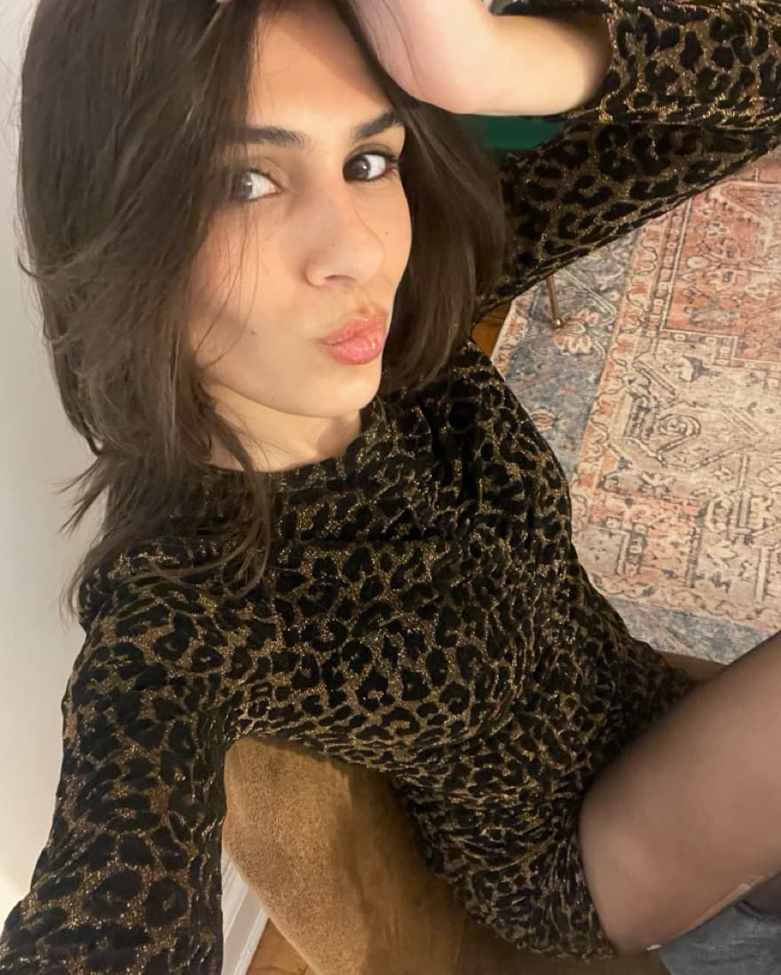 Cheetah Print Mini Dress - Image 4