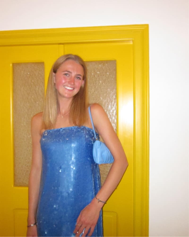 Staud Casey dress - Cornflower - Image 1