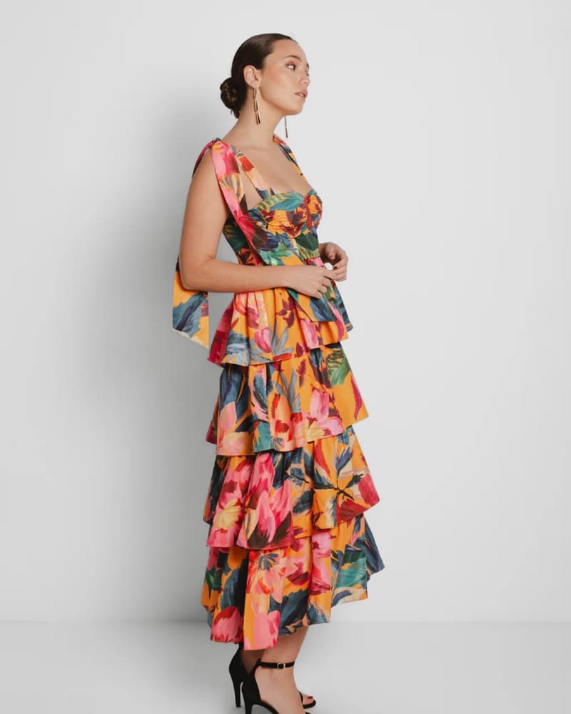Farm Rio Tiered Maxi Dress - Image 2