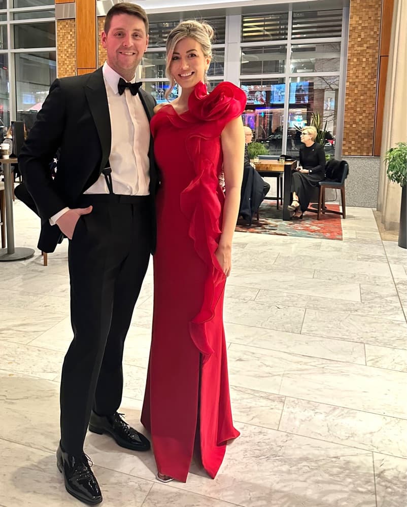 Red Formal Gown - Image 1