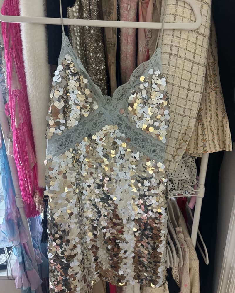 Loveshackfancy Sequin Dress  - Image 3