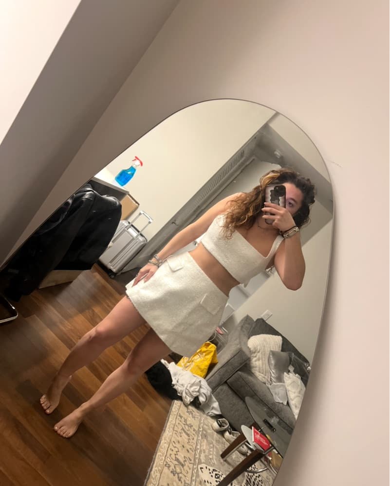 White Two Piece Set  - Image 1