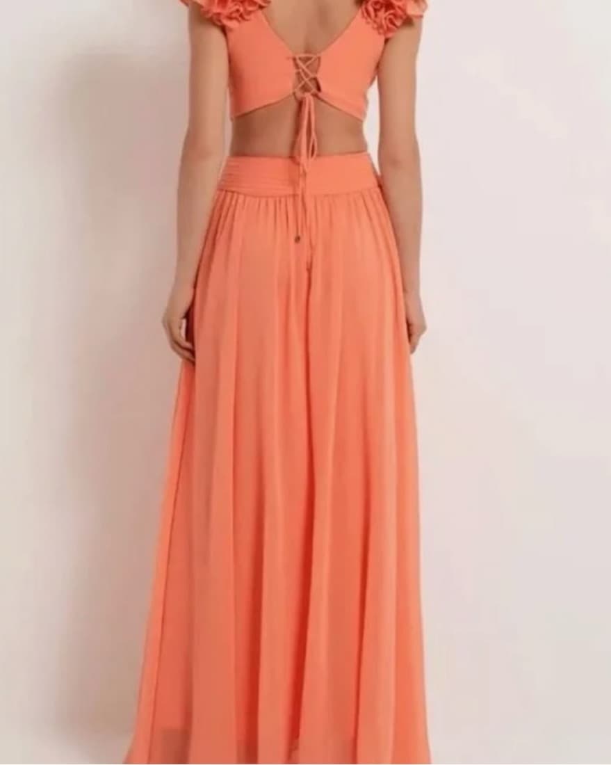 Patbo Flutter Sleeve Maxi Dress  - Image 1