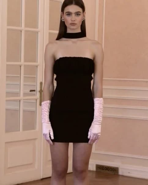 Nana Jacqueline Bow Dress - Image 4