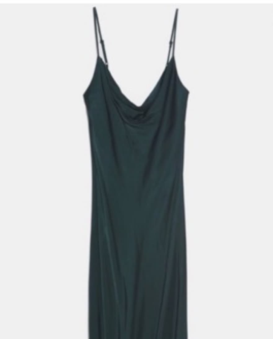 Zara Satin Midi Dress - Image 3
